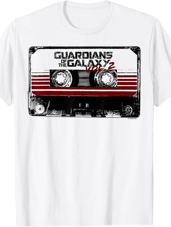 Sara Other - Marvel Guardians of The Galaxy Vol 2 Awesome Mix Tape Logo T-Shirt 249